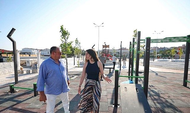 Çeşme’nin Park Yenileme Atağı: Yeni Nesil Spor Alanları, Pati Parklar ve Güvenli Yaşam Alanları İçin Büyük Adımlar
