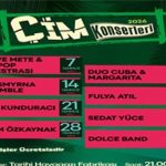Çim Konserleri: Şehrin Yeşil Sahnesinde Ritmin Yükselişi, Gecenin Altın Işığıyla Buluşuyor
