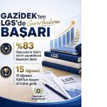 GAZİDEK’in LGS Zaferi: %83 Başarı ve 15 Öğrencinin %10’luk Êr TELEFONUN ÖTESİNDE BİTMİŞ BAŞARI DESTEKLERİYLE Geleceğe Uçuş