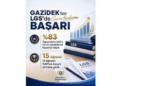 GAZİDEK’in LGS Zaferi: %83 Başarı ve 15 Öğrencinin %10’luk Êr TELEFONUN ÖTESİNDE BİTMİŞ BAŞARI DESTEKLERİYLE Geleceğe Uçuş