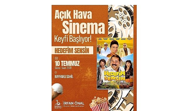 Gökyüzünün Altında Dostluk ve Edebiyat: Bayraklı’nın Yaz Aylarında Sinema ve Sanatla Büyüleyen Yolculuğu