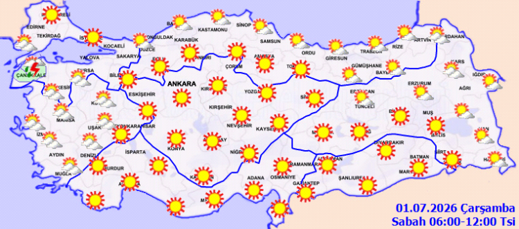 Hava Durumu Şok: Türkiye’nin Hızla Değişen Gökyüzü ve Şimşekler Altında Parçalı Yağışlar mı?”