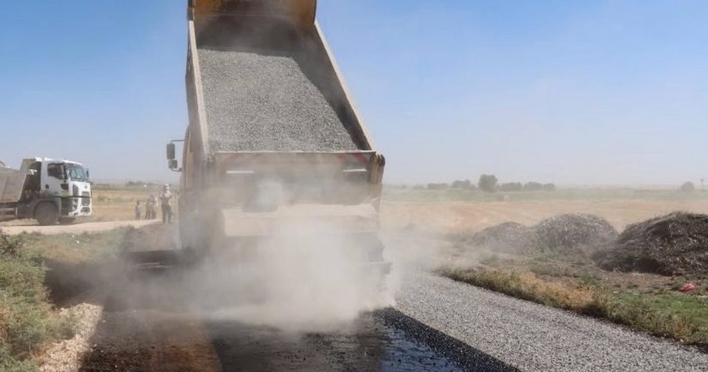 Sınırın Sıfır Noktasında Yeni Bir Yol Ağı: Dikmetaş ve Çevresi Modern Asfalta Kavuştu