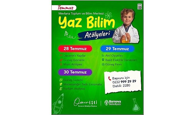 Yaz Bilim Atölyeleri ile Çocuklar Geleceğe Bilimle Başlayacak: Eğlence ve Keşif Dolu Bir Tatil Deneyimi