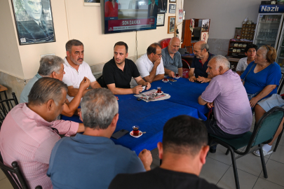 Bornova’da Sokaklardan Gelen Yönetim: Ömer Eşki Ümit’te Vatandaşla Buluştu
