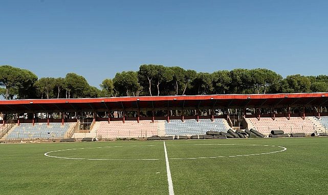 Çim Zemini Yenilenerek Ödemiş’te Sporun Gücü Yeniden Sahada