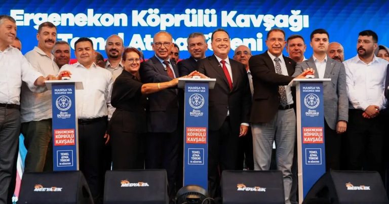 Ergenekon Köprülü Kavşağı İçin Temel Atıldı: Turgutlu’da Ulaşımın Yeni Dönemi Başlıyor