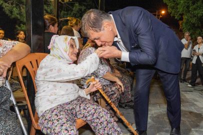 Erikli’de Sürpriz Ziyaret: Başkan Tugay’dan Akşam Çayı ve Heyecan Dolu Buluşma
