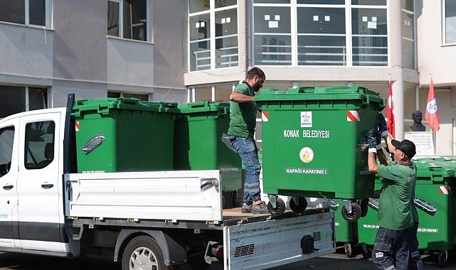 Konak’ta Modern Çöp Konteyner Devrimi: 400 Yeni Kutu, Gelişmiş Şehir Temizliği ve Sürdürülebilirlik