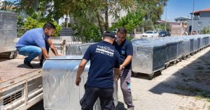 Narlıdere’de Temizlikte Yeni Dönem: 200 Yeni Çöp Konteyneri ile Daha Temiz, Daha Düzenli Bir Kent