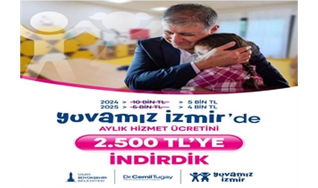 Yuvamız İzmir’de Ücret İndirimi: 2026–2027 Eğitim Döneminde Aylık Ücret 2.500 TL’ye Düşüyor ve Aileler İçin Yeni Bir Umut Vakti