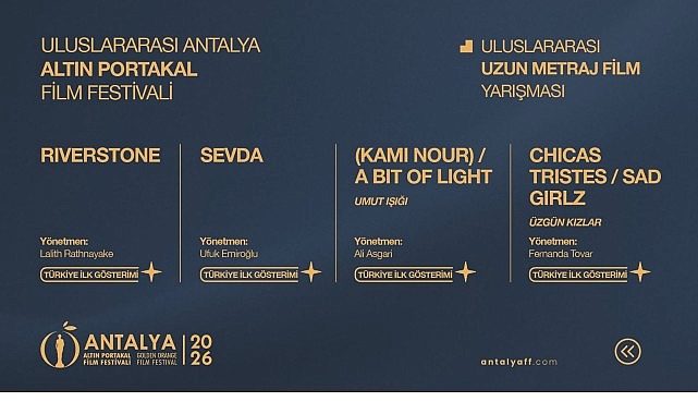 Altın Portakal’ın Işığı: Türkiye’nin Sinema Yolculuğunu Antalya’da Yeniden Keşfi