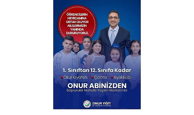 Balçova’da Eğitime Dayanışmanın Gücü: Öğrencilere Kıyafet, Çanta ve Ayakkabı Desteğiyle Yeni Döneme Hazırlık