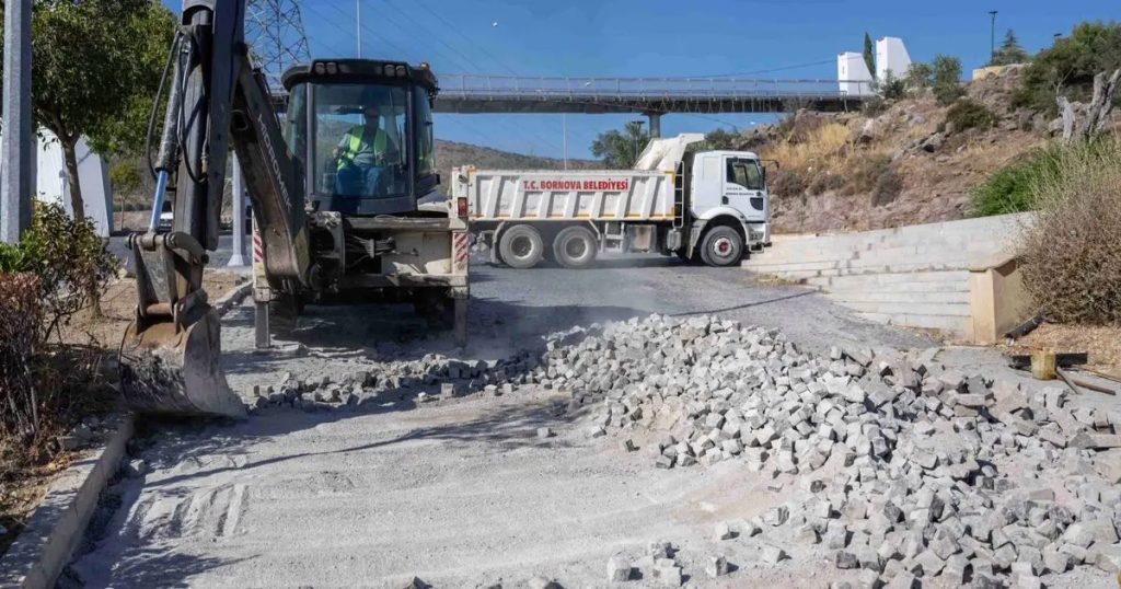 Bornova’da Tehlikelü Taşlar Teklif Edilen Hızlı Müdahale ile Ortadan Kaldırıldı: Komşular İçin Güvenli Yol