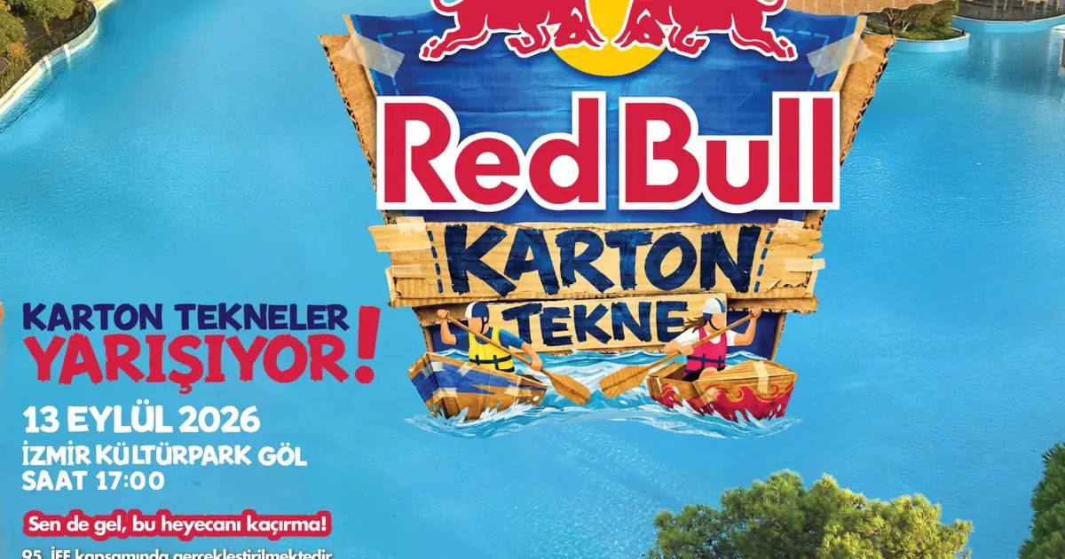 İzmir’de Karton Tekneler İçin Şenlik Başlıyor: Red Bull Karton Tekne Yarışı Sahne ve Su Bileşenleriyle Büyülecek