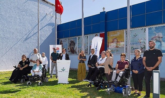 İzmir’in 100. Kırmızı Bayraklı Tesisi: Torbalı Aquapolis Yüzme Havuzu Engelsizliğin Yeni Simgesi