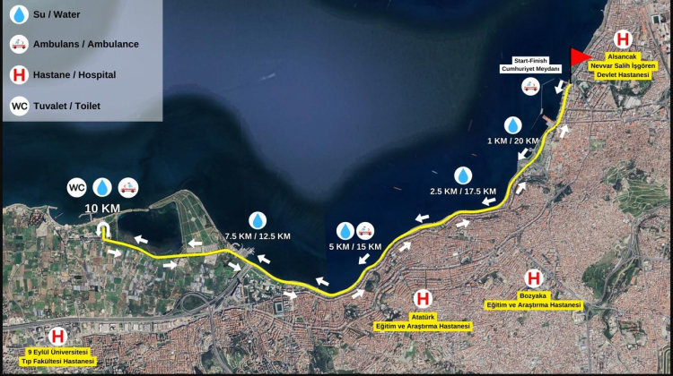 Zaferin Yolunda İzmir Yarı Maratonu: Şehrin Coşkusu Bu Pazar Buluşuyor