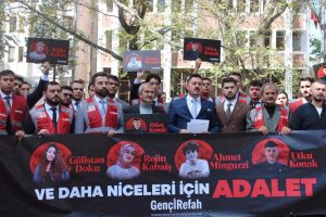 Adalet Çağrısı: Gençlik Kolları Adalet İçin Sokağa Çıktı