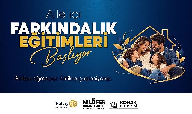 Aile İçi Farkındalık Seminerleri: Şiddetsiz İletişimin ve Çocuk Gelişiminin İzinde, Konak’ta Birlikte Öğreniyoruz