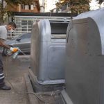 Bornova’da Saha Temizliği: 7/24 Süreçte Yıkama, Boyama ve İlaçlama Hizmete Hazır