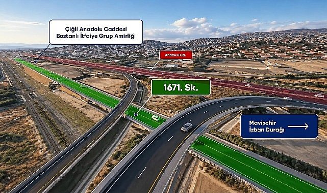 Çiğli ve Karşıyaka’ya Yeni Bir Ulaşım Şöleni: 950 Metrelik Yol ve İki Yeni Köprüyle Bağlantı Güçleniyor