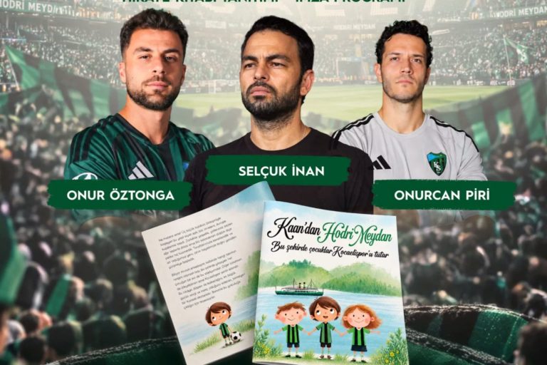 Çocuklara Kocaelispor Sevgisini Aşılayan Bu Şehirde Bir Kitap Deneyimi
