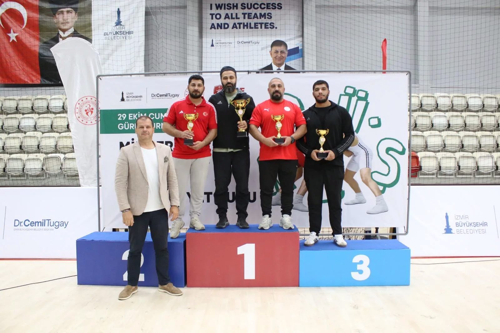 Cumhuriyet Ruhunu Sporla Yaşatan Final Haftası: Judo ve Güreş Turnuvası İzmir’de Birlikte Buluştu